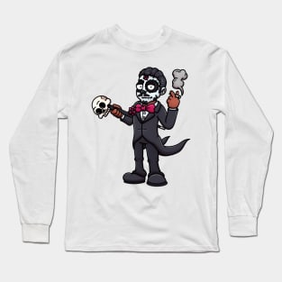 Sugar Skull Male Long Sleeve T-Shirt